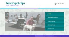 Desktop Screenshot of karenspetclips.com